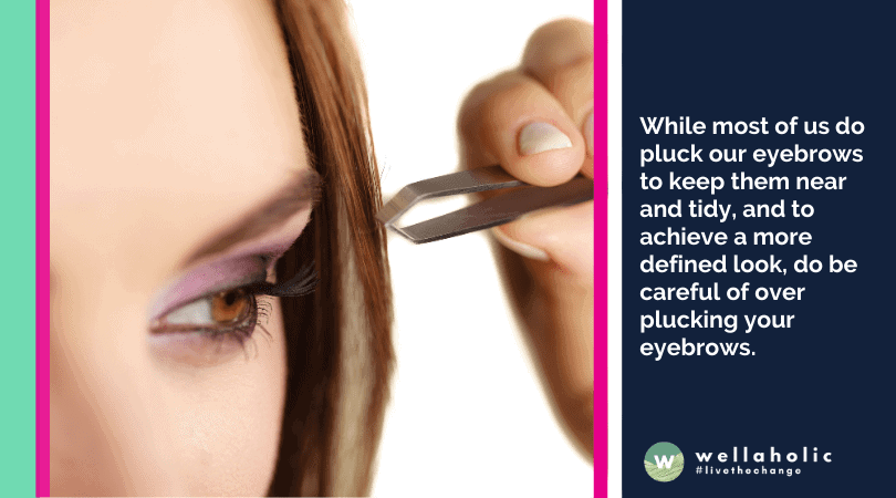 Blunder 6 Overplucking Your Eyebrows